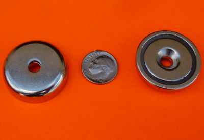 Magnetic Cups 1.25 inch w/Strong Neodymium Magnets 90 lbs