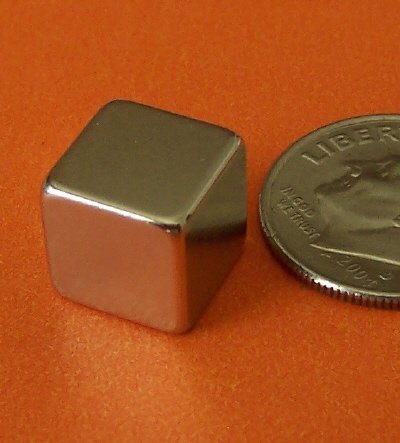 Neodymium Cube Magnets 3/8 inch Rare Earth N42