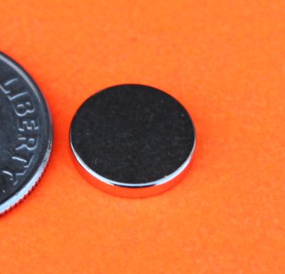 N52 Neodymium Magnet 3/8 in x 1/16 in Rare Earth Disc
