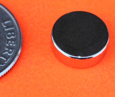 N52 Neodymium Magnets 3/8 in x 1/8 in Rare Earth Disk
