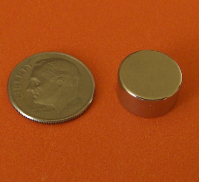 N52 Neodymium Magnets 1/2 in x 1/4 in Disc
