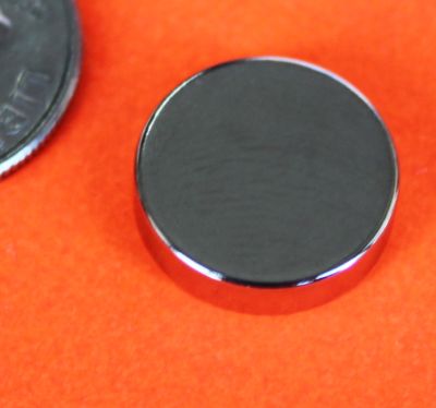 Neodymium Magnets N45 1/2 in x 1/8 in Rare Earth Disc For LED Throwies