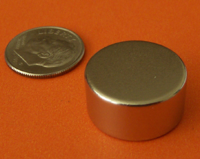 N52 Neodymium Magnets 3/4 in x 3/8 in Rare Earth Disc
