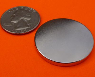 Strong N52 Neodymium Magnets 1.26 in x 1/8 in Rare Earth Disc