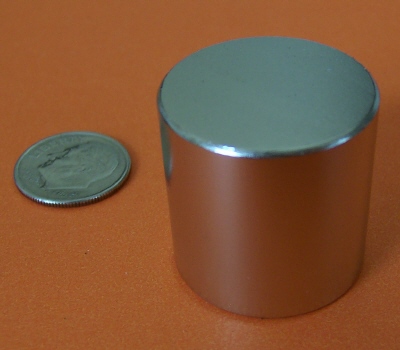 N48 Neodymium Magnets 1 in x 1 in Cylinder