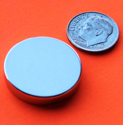 Neodymium Magnets 1 in x 3/16 in Rare Earth Disc