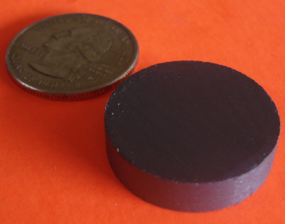 Ceramic Disc Magnets 1 in x 1/4 in