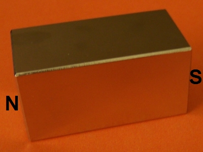 Neodymium Magnets N42 Block 1 in x 1 in x 1.5 in