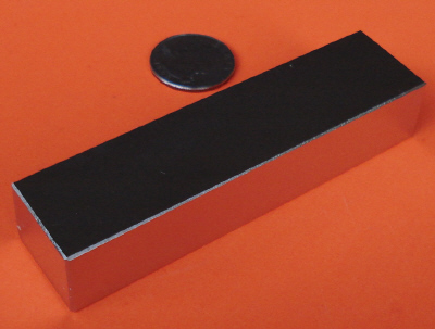N52 Neodymium Magnets Block 4 in x 1 in x 1/2 in