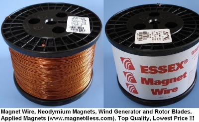 Essex Magnet Wire 28 AWG Gauge Enameled 10LBS
