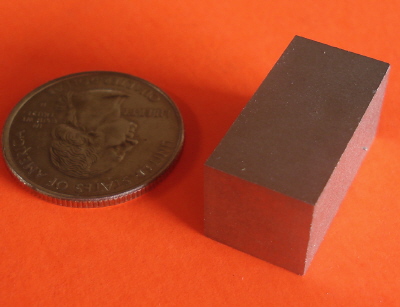 Samarium Cobalt Magnets 1 in x 1/2 in x 1/2 in Block