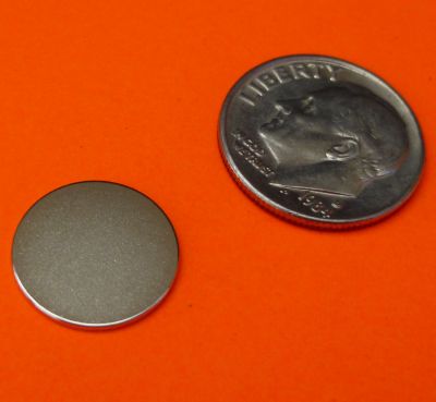 N42 Thin Neodymium Magnets 1/2 in x 1/32 in Disk