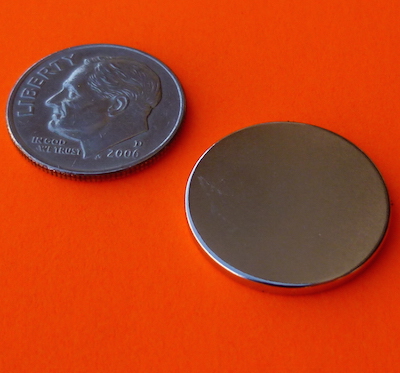 Rare Earth Magnets 3/4 in x 1/16 in Neodymium Disk N42 - Applied Magnets -  Magnet4less