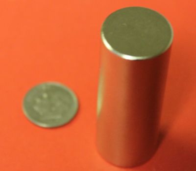 Neodymium Magnets 3/4 in x 2 in Rare Earth Cylinder