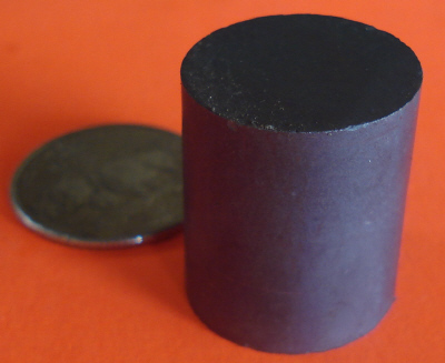 Ceramic Cylinder Magnet 7/8 in x 1 in