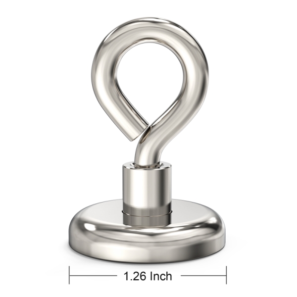 Strong Neodymium Hook Fishing Magnets Screw Hole Pulling Force Rare Earth Magnet 