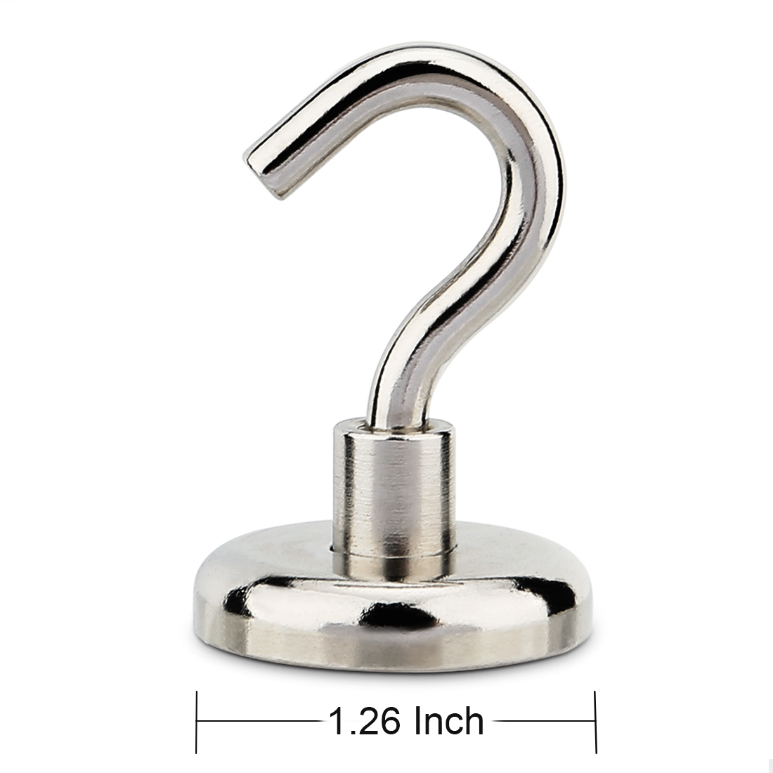 Magnetic Hooks 1.26 inch w/Neodymium Magnets