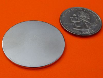N52 Strong Neodymium Magnets 1.26 in x 1/16 in Disc