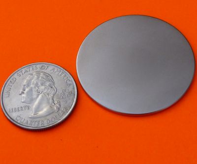 Super Strong N52 Neodymium Magnets 1.5 in x 1/16 in Disc