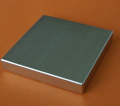 N45 Neodymium Magnets 1.5 in x 1.5 in x 1/4 in Rectangular Block
