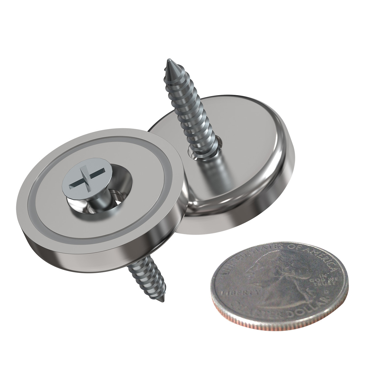 Mounting Magnets - Cup & Pot Magnets - Applied Magnets - Magnet4less