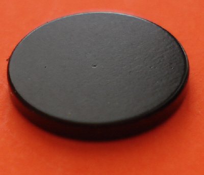 Rare Earth Magnets Epoxy-Cu-Ni 1 in x 1/8 in Neodymium Disc