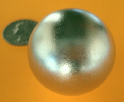 Rare Earth Sphere Magnets 1.5 inch Diameter Neodymium Ball