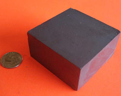 Ceramic Magnets 2 in x 2 in x 1 in Block