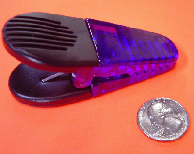 10 Pieces Neodymium Clip Magnet Large/Purple